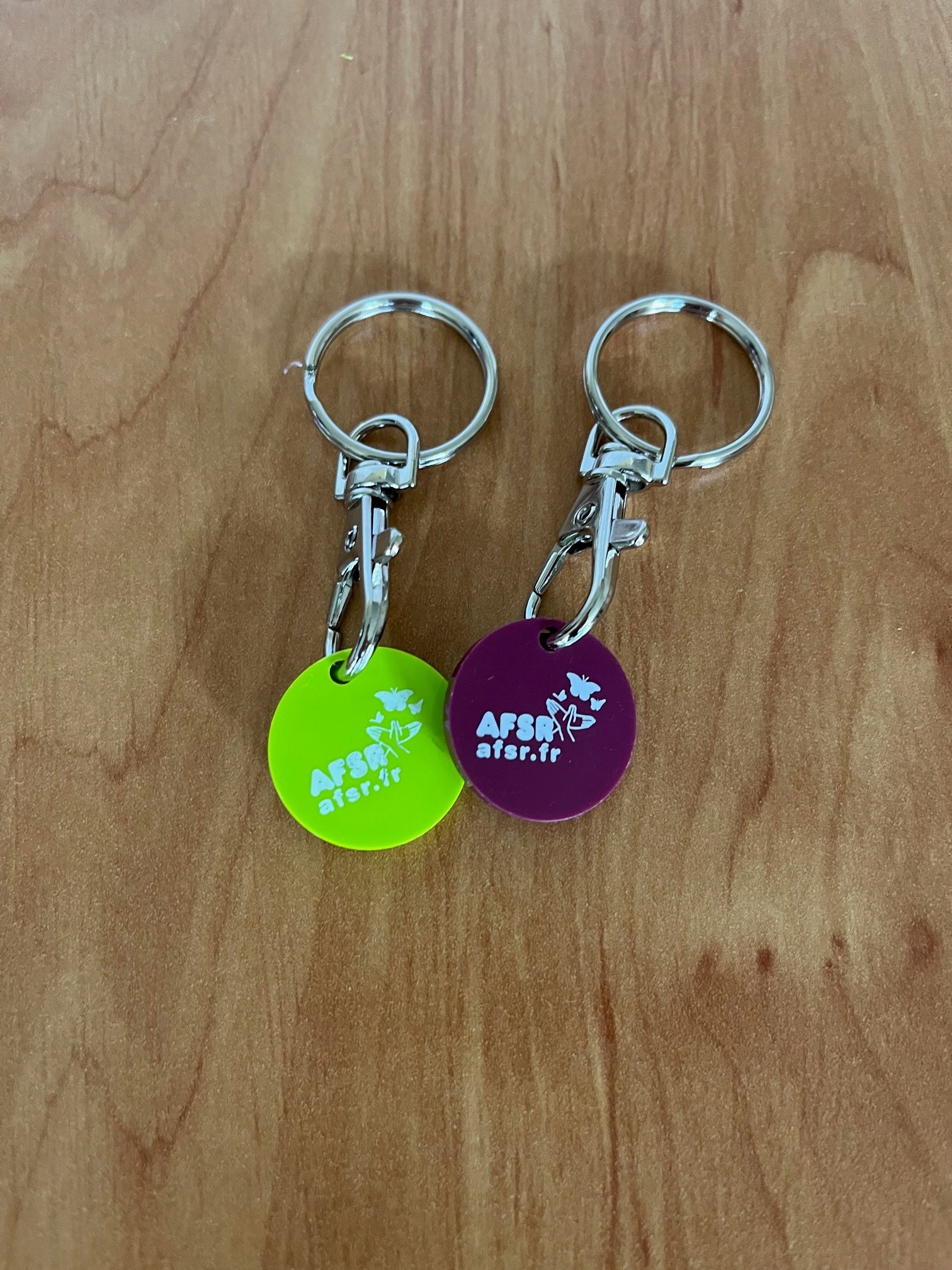 Porte clé jeton