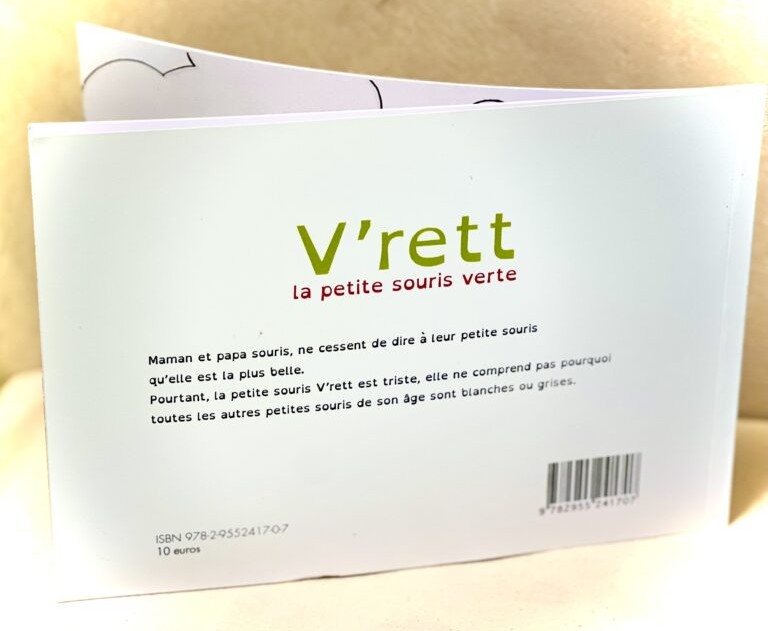 Livre Vrett la souris verte