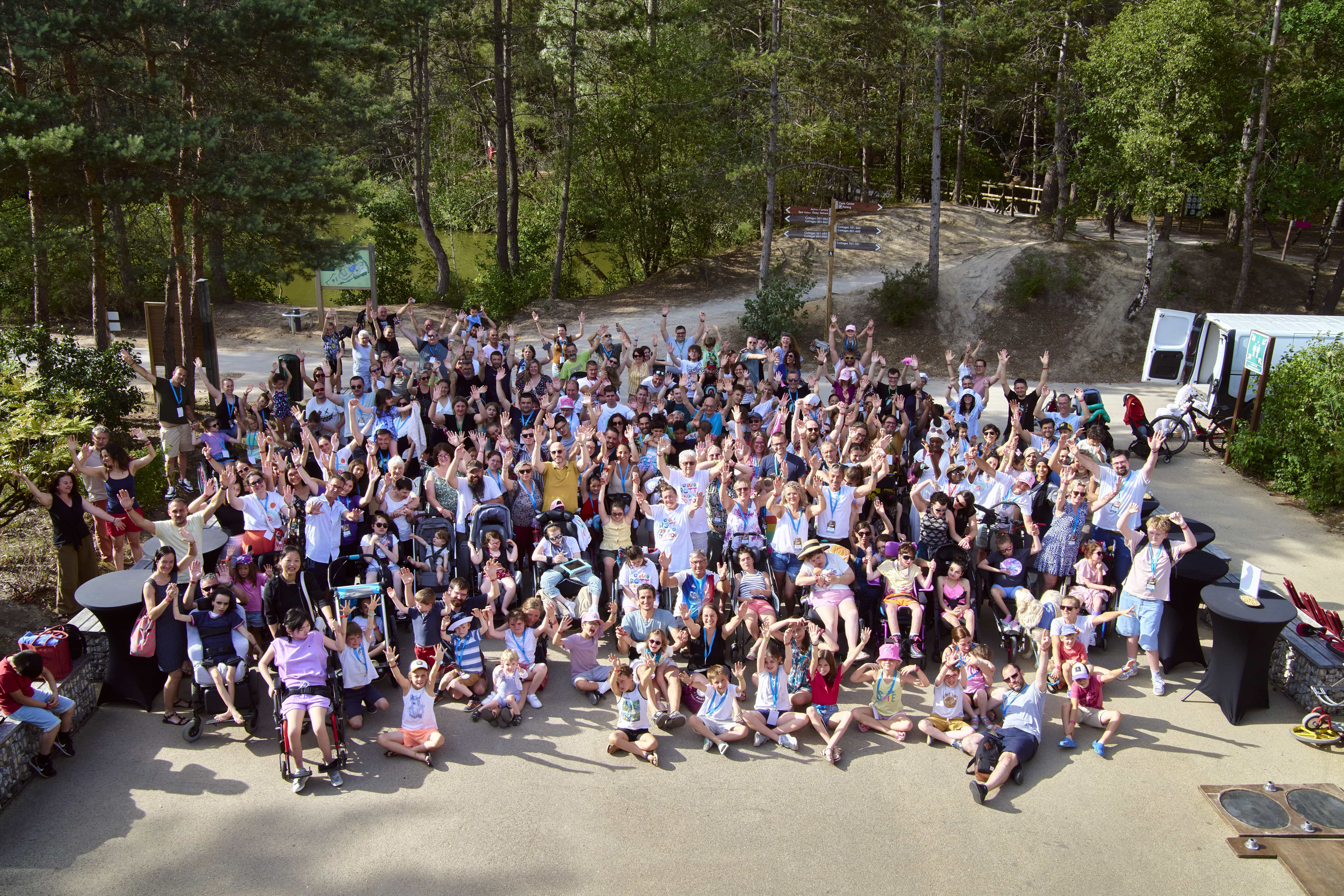 Photo de groupe Séjour Familles 2026