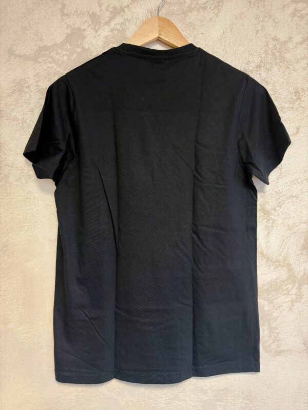 Tee-shirt noir Rett dingue de toi col rond – Image 3